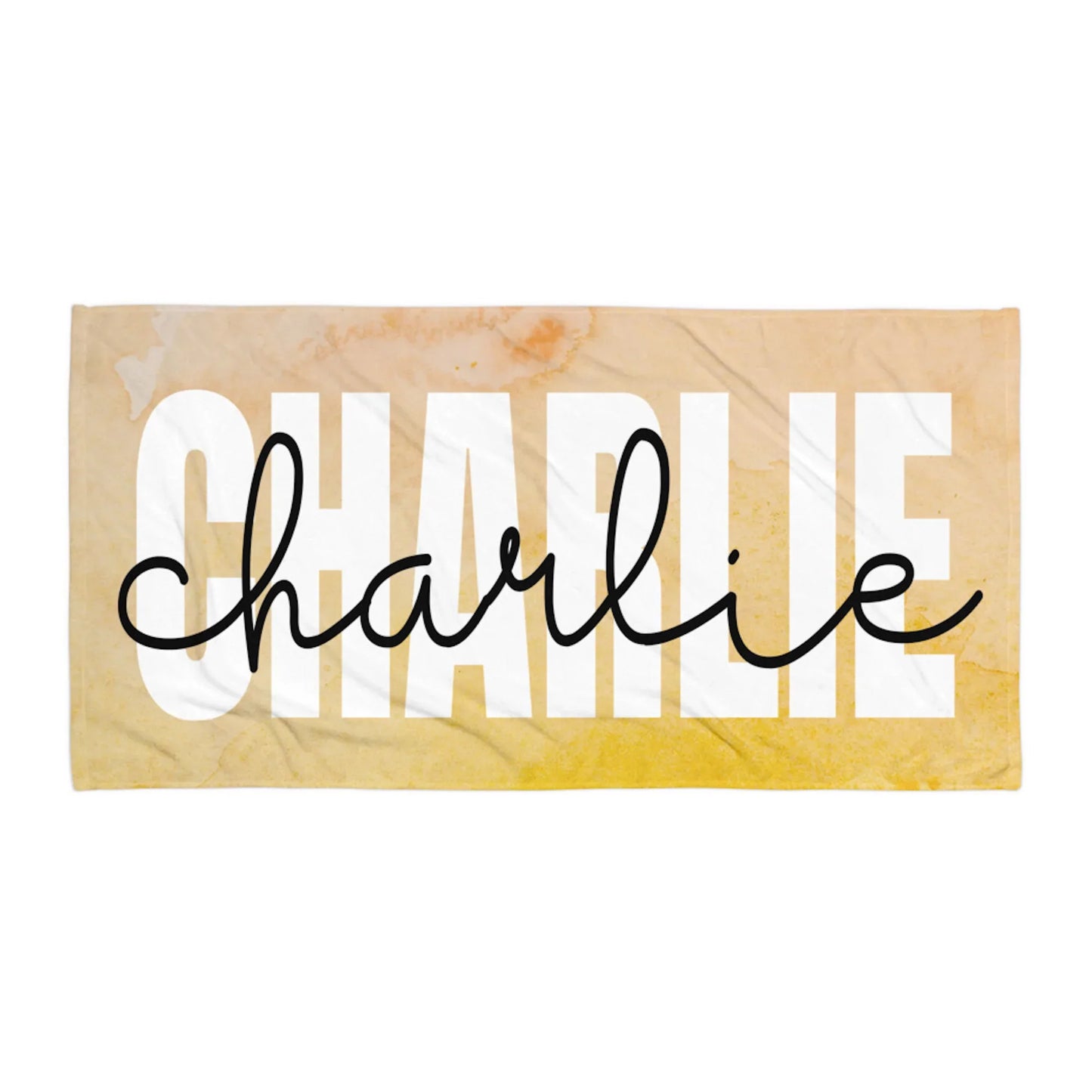 Personalized Name Beach Towel – Custom Oversized Pool & Beach Towel Gift