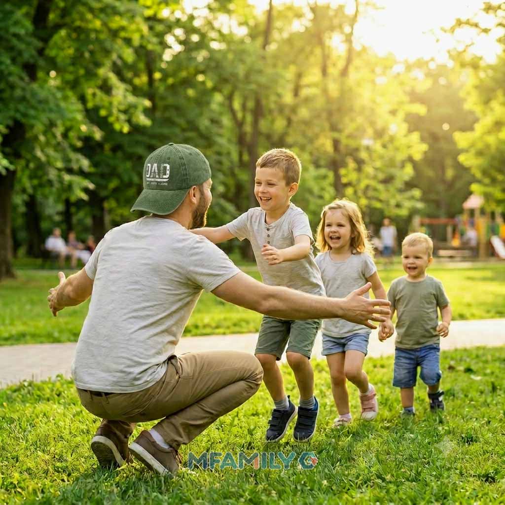 Personalized Dad Hat – The Man The Myth The Legend Custom Cap with Kids Names