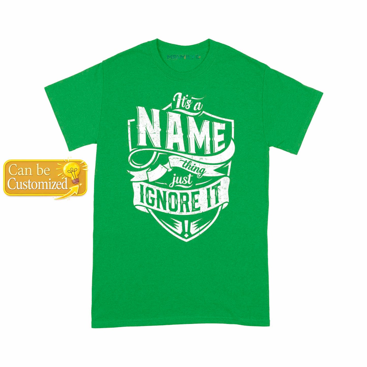 Personalized Name Just Ignore It Unisex T-Shirt