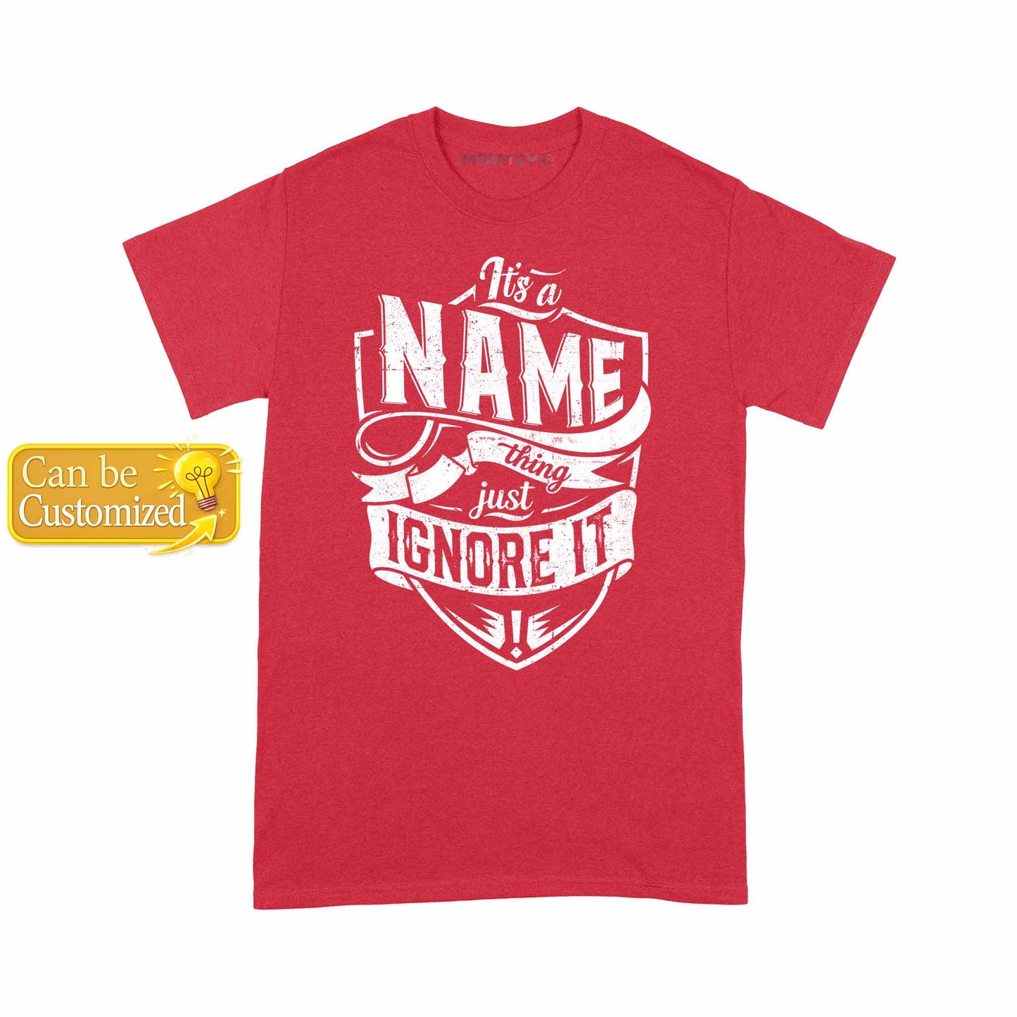 Personalized Name Just Ignore It Unisex T-Shirt