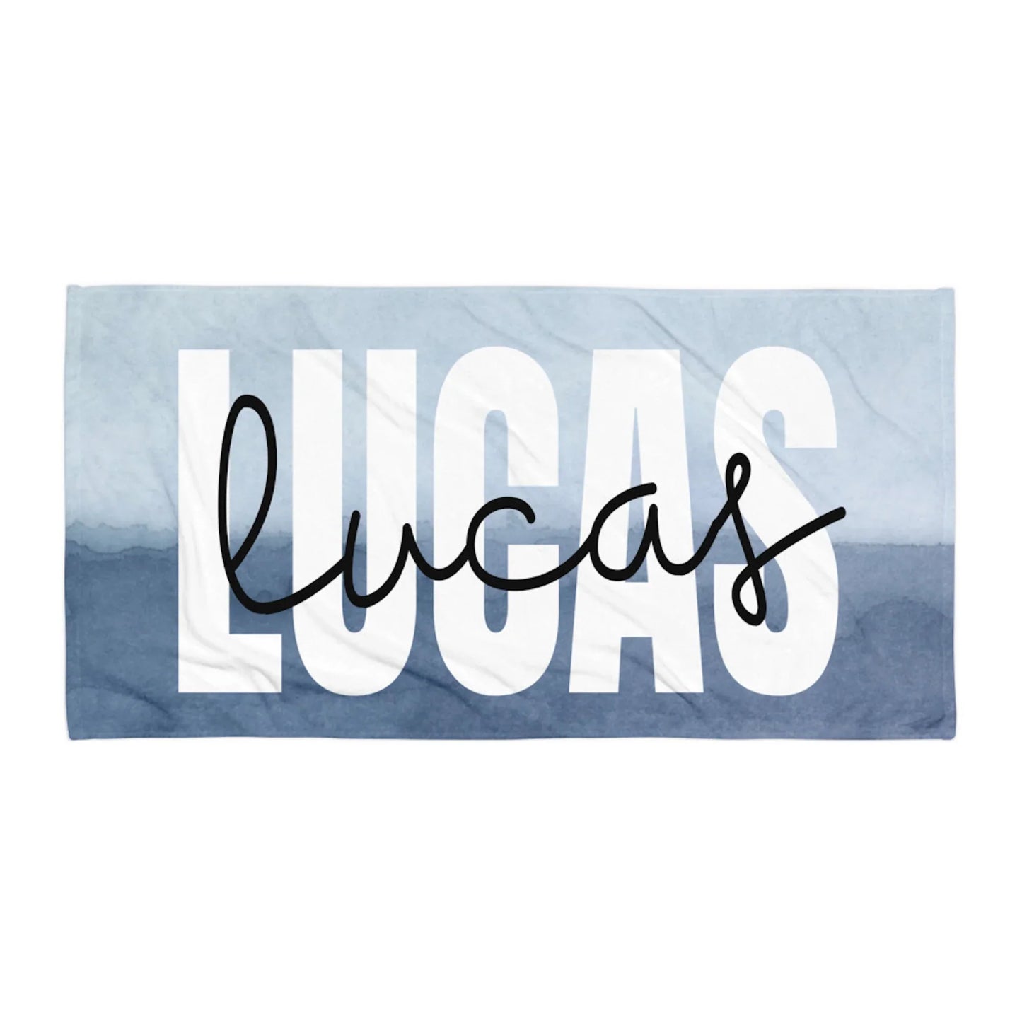 Personalized Name Beach Towel – Custom Oversized Pool & Beach Towel Gift