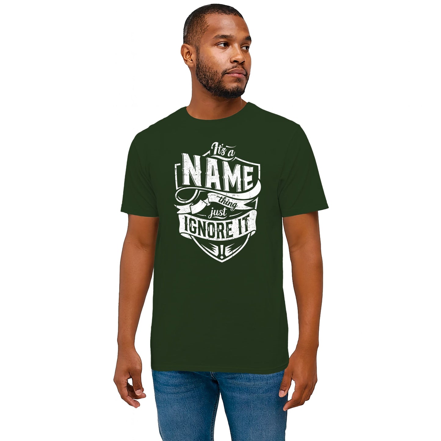 Personalized Name Just Ignore It Unisex T-Shirt